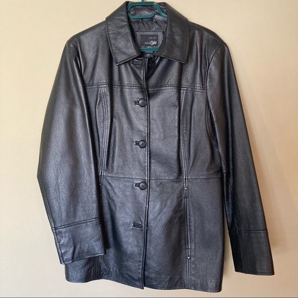 East 5th Genuine Leather Jacket - Picture 2 of 13